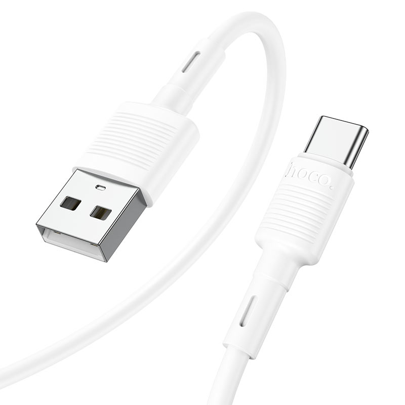 hoco-x83-victory-usb-to-type-c-charging-data-cable-1m-white